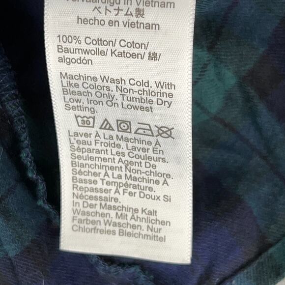 J Crew‎ Shirt Womens Small Square Neck Crop Plaid Ruffled Blouse Business Career - Picture 5 of 11